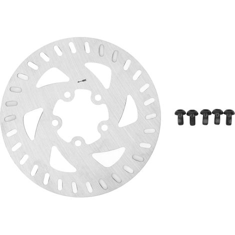 Disque de frein 130mm 5 trous pour scooter électrique MI4 PRO, plaquettes et kit vis inclus, modification freinage.