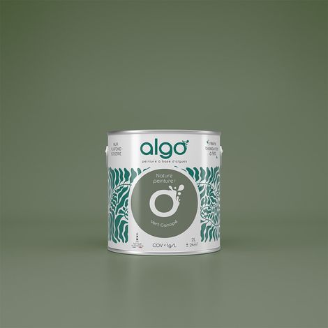 Peinture écologique Algo - Vert Canopée - 5L / Satin