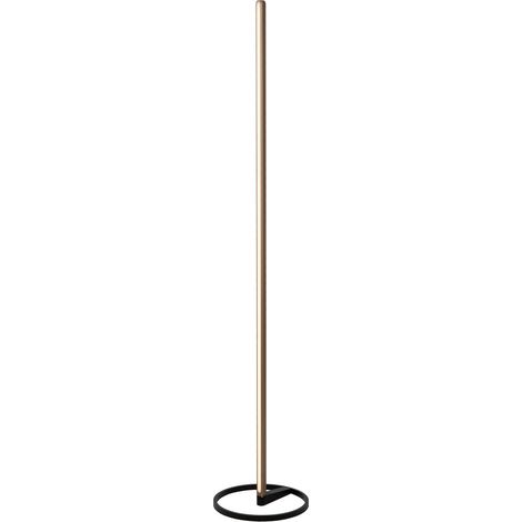 Lampe sur pied LED de 155 cm Braga Champagne - 23772/18/96 (1/3)