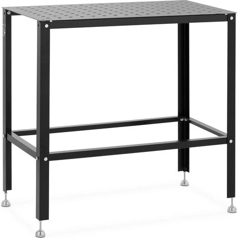 Tavolo di saldatura professionale 100 kg 91,5 x 46 cm acciaio al carbonio 140010009