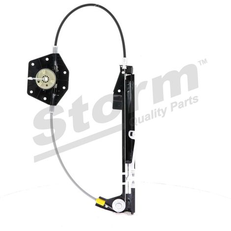 Mécanisme de lève-vitre arrière droit compatible Fiat 51723327 (1/4)