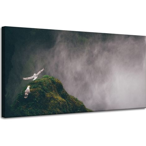 Leinwanddruck Natur aus der Vogelperspektive 120x60 cm