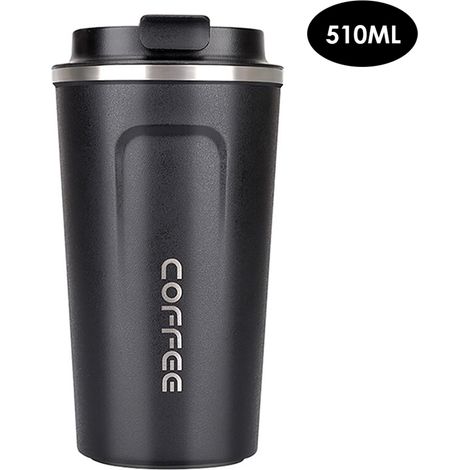 Tasse à café en acier inoxydable, isolée étanche, tasse de voyage Portable pour voiture thermique (1/5)