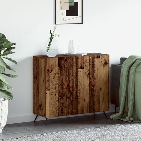Sideboard Altholz 89,5 x 34 x 80 cm Holzwerkstoff