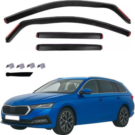 Комплект от 4бр. ветробрани за SKODA OCTAVIA - комби - 2024+