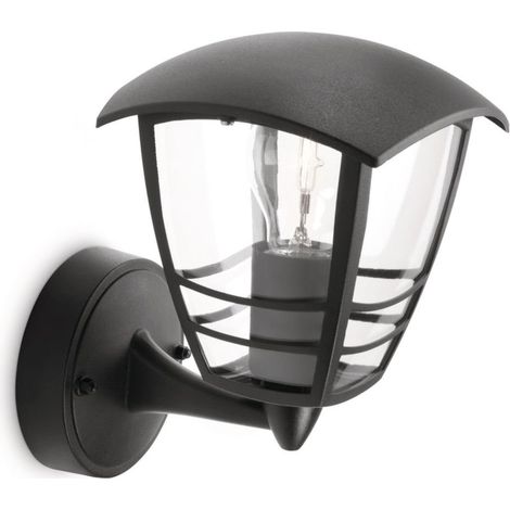 Philips Lampada da Parete da Esterno Lanterna Up Alluminio nero Classe di efficienza energetica A