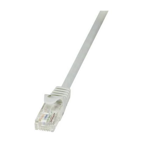 Câble réseau LogiLink U/UTP cat 5e 3 m gris - CP1062U - 3.00 m - gris - [1x RJ45 mâle - 1x RJ45 mâle (1/2)