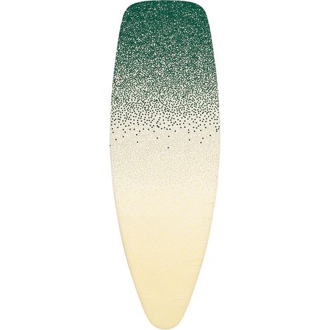 Brabantia Copri Asse da Stiro D con Strato in spugna 8 mm, Cotone Fairtrade, Resistente e Facile da Montare per Migliorare la Qualità di Stiratura, New Dawn, 135 x 45 cm (1/4)