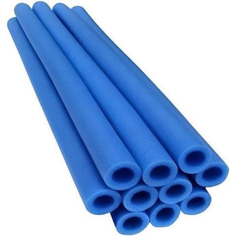 Manchons en mousse pour poteau de trampoline - - 2x 10x - Bleu - Anti-collision - Housse de protection (1/4)