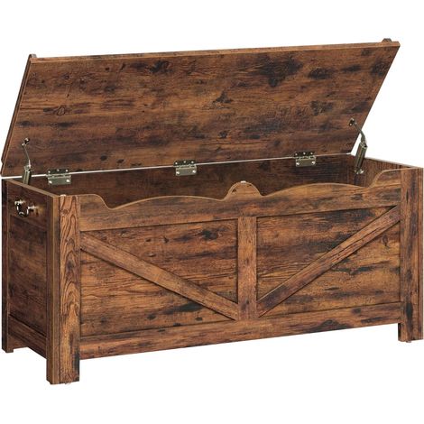 Banc de Rangement Coffre de Rangement Couvercle relevable (1/5)