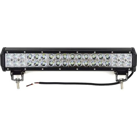 Barra de luz LED de trabajo, iluminación potente, construcción duradera, 1 unidad de 108 W. (1/2)