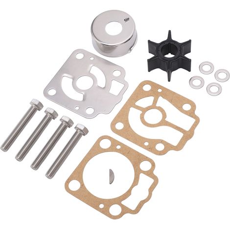 Kit de réparation de pompe à eau avec turbine de rechange pour moteurs hors-bord 2 temps Tohatsu M40D, M40D2, M50D et M50D2 (1/5)