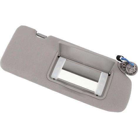 Pare-Soleil Voiture avec Miroir ABS et Cuir Synthétique Kit de Remplacement pour CRV 2017-2022 à Droite (1/4)