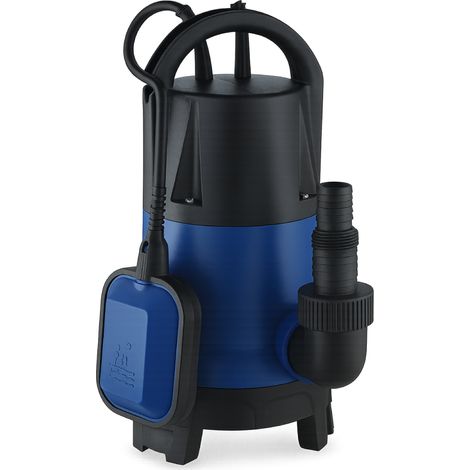 ELETTROPOMPA SOMMERGIBILE DA DRENAGGIO PER ACQUE CHIARE MONOFASE MODELLO FMP-T550 - POTENZA 550 WATTS - PORTATA MAX 8000 LITRI/H - ZIC