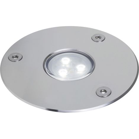 Empotrable suelo MUDY IP68 LED SMD RGB 4W CRI80 45º Inox