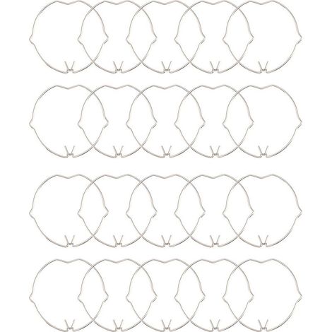 Clips à ressort de retenue pour spot MR16, 20 pièces, Surface lisse, artisanat exquis pour projecteur (1/5)