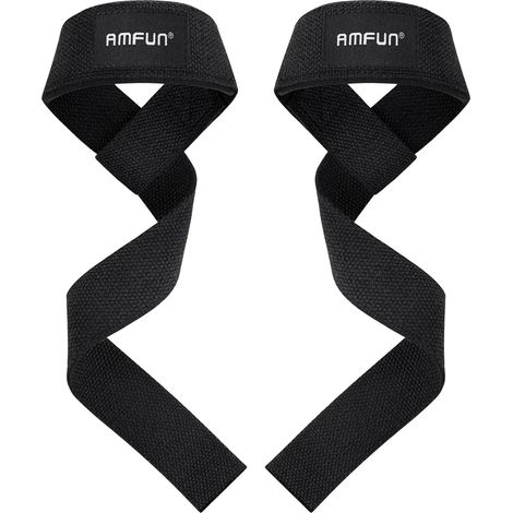 Sangle de Tirage Musculation, Sangle Musculation, Gym Levage Support de Poignet Bandage, Sangles de Levage de Musculation pour Musculation Arrachage Tractions (1/5)