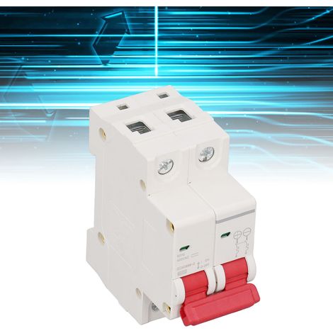 Boîtier/armoire de distribution parafoudre DZ47Y-63Z C63 avec protection contre les surtensions et surveillance, protection MAX400V, 2P (1/5)
