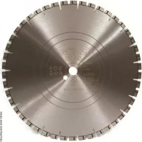 Disco diamantato TS35 400mm per HS400 - Golz - 49780704031