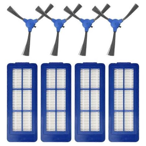 Filtre à brosse latérale de rechange pour aspirateur robot hybride Eufy Robovac G10 (1/5)