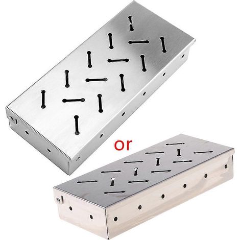 Boîte à fumoir à granulés de bois en acier inoxydable pour fumage à froid/à chaud