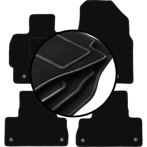 Jeu complet de tapis de sol en velours pour : Mazda CX-7 SUV (2009-2012) (1/5)