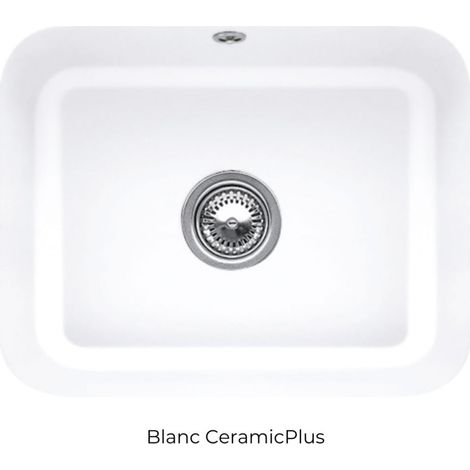 Fregadero 1 seno VILLEROY ET BOCH Cisterna 60C Blanco CerámicaPlus