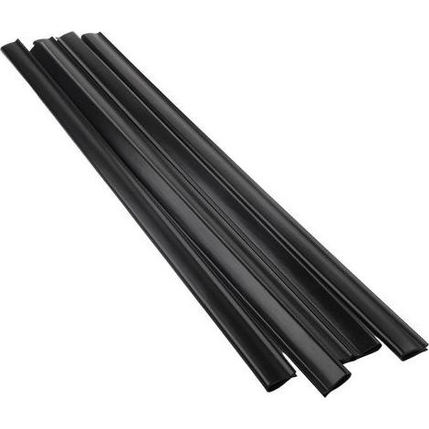 Bandes de fixation pour liner de piscines hors-sol à recouvrement de 61 cm (24 pouces), avec clips en polyéthylène noir pour une fixation sécurisée. Compatibles avec les piscines rondes et ovales. (1/5)