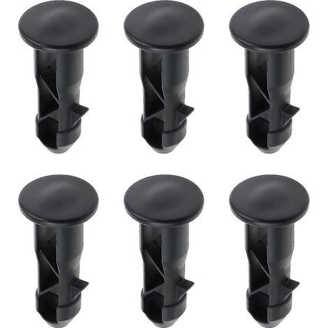 Paires de boulons et axes de charnière pour couvercles de poubelles extérieures de 240/120/100/60 l, 65 mm x (1/4)