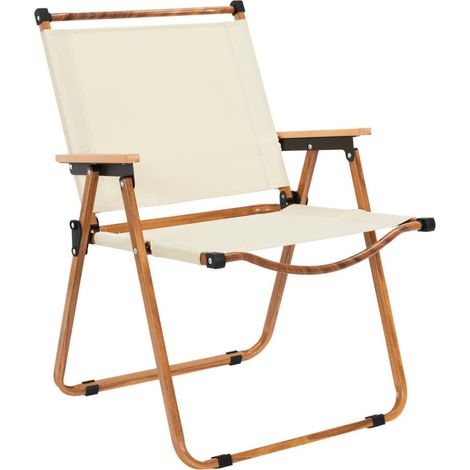 Chaise de camping MARIPOSA beige (1/5)