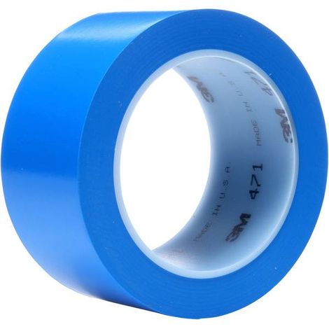 3M 471F nastro adesivo in PVC blu 50 mm x 33 m