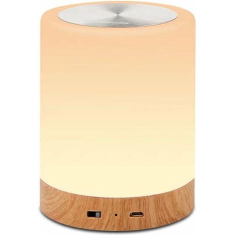 Télécommande LED veilleuse tactile gradation lumière d'ambiance de prise de vue rgb,pour le salon et la chambre des enfants (1/5)