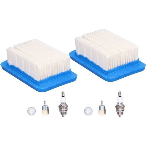 Kit d'entretien moteur, ensemble de 2 unités, réf. PB-403/PB-403H, couleur blanche, pour tondeuse à gazon.-AquaForge (1/5)