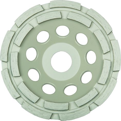 Klingspor DS 600 B Diamantschleifteller, 125 x 7,2 x 22,23 mm 20 Segmente 7,2 x 5,5 mm, 2-Reihig (1/4)