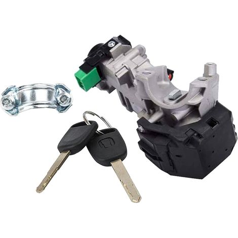 35100SDAA71 Ensemble de cylindre de porte d'allumage compatible avec Accord avec 2 clés Accessoires Installation facile (1/5)