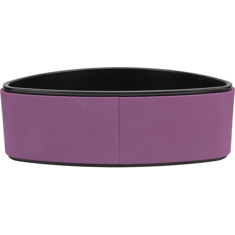 Étireur dorsal pour soulager les douleurs lombaires, décompression de la colonne vertébrale, antidérapant, demi-roue de yoga, craqueur dorsal violet (1/5)