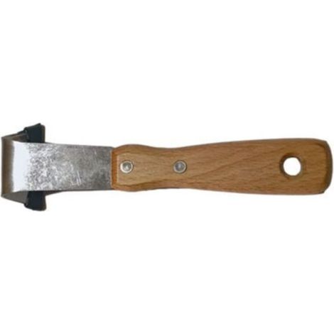 Sollbry 2Pcs Fissure Étrille Crevasse Désherbage Outil Fruits Arbre Écorce Grattage Cutters Jardinage Écorce Grattoirs Pelouse Cour Jardinage Outil