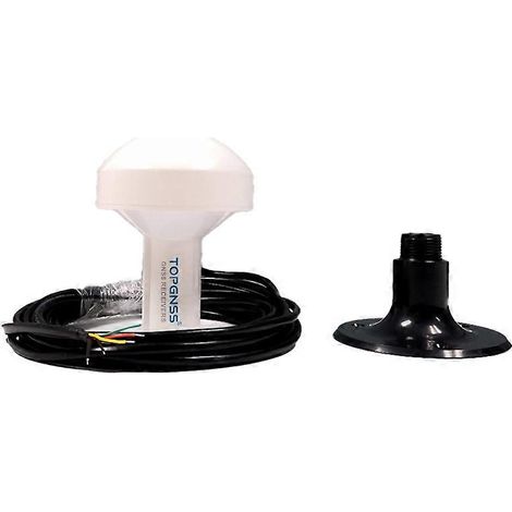 Module d'antenne récepteur GPS marin RS232 NMEA 0183, débit en bauds 4800, tension 12 V, câble de 5 mètres (1/5)