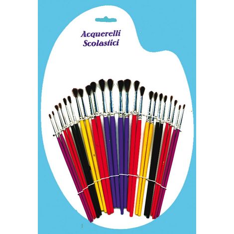1CF PENNELLI ACQUERELLI PER SCUOLA 24 PZ.