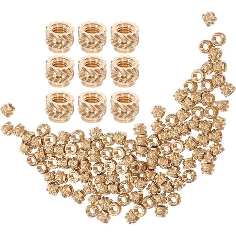 Inserts filetés métalliques, paquet de 120 pièces pour (1/5)