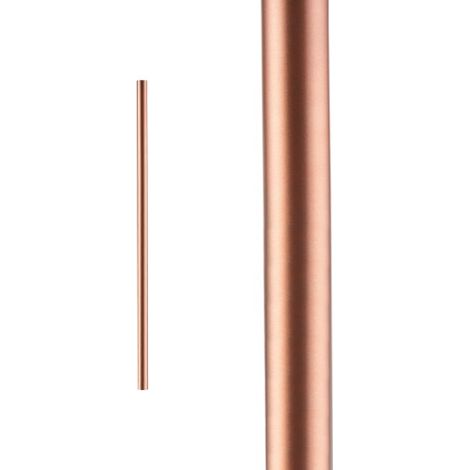 Abat-jour tube cuivre satiné 75 cm Nowodvorski Laser