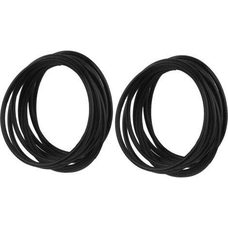 20pcs élastique Silicone Femmes Fille Cheveux Corde Bracelet Bracelets