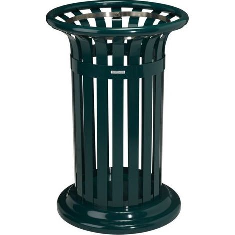 Cesto Tulipán 60 L Metal Verde Redondo