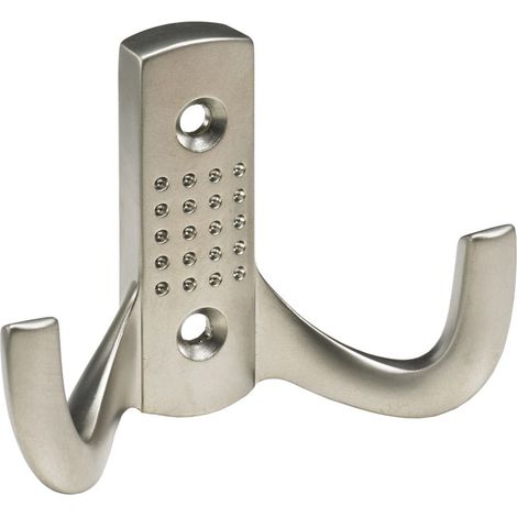 Hettich Mantelhaken 5,8 x 7,8 x 3,1 cm Zinkdruckguss vernickelt - 1 Stück Garderobenhaken