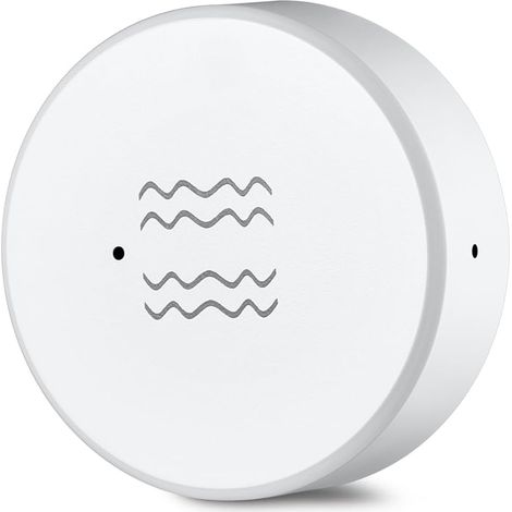 Alarme intelligente avec capteur de vibrations, surveillance en temps réel, alarme de détection de vibrations de porte/fenêtre pour la sécurité à domicile, télécommande par application, prend (1/5)