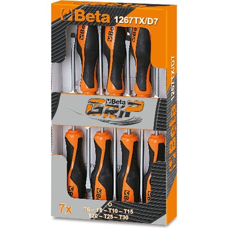 CACCIAVITI TORX BETAGRIP SERIE DI 7 PEZZI ART. 1267TX/D7 (1/3)