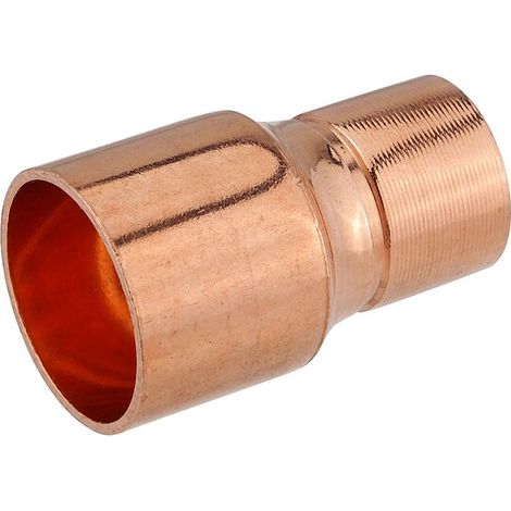 Kupfer-Löt-Reduziernippel - 35 x 28 mm - mit DVGW-Zulassung