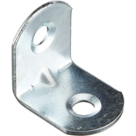GAH-ALBERTS 329860 Squadretta di giunzione ad angolo, zincata, 20 x 20 x 16 mm / 120 pz. (1/4)