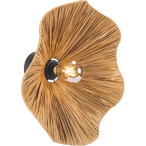 Aplique LED Rainfo E27 15W Negro, Iluminación interior Elegante y Resistente