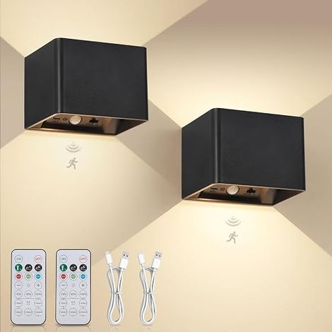Rechargeable LED Wall Light Motion Detector (1/2)